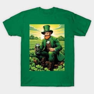 Folk Art Leprechaun T-Shirt